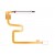 Fingerprint Sensor Flex Cable For Xiaomi Redmi Note 9t White By - Maxbhi Com