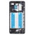 Lcd Frame Middle Chassis For Samsung Galaxy A01 Core Black By - Maxbhi Com