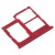 Sim Card Holder Tray For Samsung Galaxy A01 Core Red - Maxbhi Com