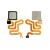 Fingerprint Sensor Flex Cable For Huawei P9 Lite Silver By - Maxbhi Com