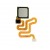Fingerprint Sensor Flex Cable For Huawei P9 Lite White By - Maxbhi Com