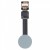Fingerprint Sensor Flex Cable For Sony Xperia Xz2 Silver By - Maxbhi Com