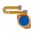 Fingerprint Sensor Flex Cable For Motorola Moto G20 White By - Maxbhi Com