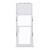 Sim Card Holder Tray For Samsung Galaxy A30s White - Maxbhi Com