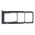 Sim Card Holder Tray For Samsung Galaxy M10 Black - Maxbhi Com
