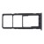 Sim Card Holder Tray For Samsung Galaxy M10 Black - Maxbhi Com