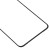 Replacement Front Glass For Oppo K3 Black By - Maxbhi Com