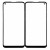 Replacement Front Glass For Realme 8s 5g Black By - Maxbhi Com