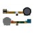 Fingerprint Sensor Flex Cable For Nokia 2 4 Charcoal By - Maxbhi Com