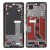 Lcd Frame Middle Chassis For Honor 50 Black By - Maxbhi Com