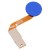 Fingerprint Sensor Flex Cable For Huawei Mate 20 X Blue By - Maxbhi Com