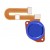 Fingerprint Sensor Flex Cable For Motorola Moto G9 Play Blue By - Maxbhi Com
