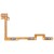 Power Button Flex Cable For Infinix Hot 8 Lite On Off Flex Pcb By - Maxbhi Com