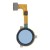 Fingerprint Sensor Flex Cable For Oppo A53s Blue By - Maxbhi Com