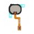 Fingerprint Sensor Flex Cable For Samsung Galaxy M21s Black By - Maxbhi Com
