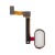 Fingerprint Sensor Flex Cable For Oppo R9s Gold By - Maxbhi Com