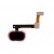 Fingerprint Sensor Flex Cable For Oppo R9s Red By - Maxbhi Com