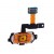 Fingerprint Sensor Flex Cable For Samsung Galaxy J7 2017 White By - Maxbhi Com