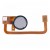 Fingerprint Sensor Flex Cable For Sony Xperia Xa2 White By - Maxbhi Com