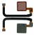 Fingerprint Sensor Flex Cable For Xiaomi Mi Max 3 White By - Maxbhi Com