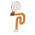 Fingerprint Sensor Flex Cable For Motorola Moto G7 Play White By - Maxbhi Com