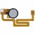 Fingerprint Sensor Flex Cable For Sony Xperia Xa2 Plus White By - Maxbhi Com