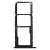 Sim Card Holder Tray For Huawei Enjoy 10e Black - Maxbhi Com