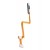 Fingerprint Sensor Flex Cable For Xiaomi Redmi K30 White By - Maxbhi Com