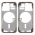 Lcd Frame Middle Chassis For Apple Iphone 13 Pro Gold By - Maxbhi Com