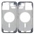 Lcd Frame Middle Chassis For Apple Iphone 13 Pro Max Blue By - Maxbhi Com