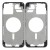 Lcd Frame Middle Chassis For Apple Iphone 13 Pro Max Graphite By - Maxbhi Com