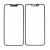 Replacement Front Glass For Apple Iphone 13 Pro Black By - Maxbhi Com