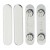 Volume Side Button Outer For Apple Iphone 13 Pro Max White By - Maxbhi Com