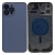 Full Body Housing For Apple Iphone 13 Pro Max Blue - Maxbhi Com