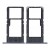 Sim Card Holder Tray For Samsung Galaxy Tab A7 Lite Black - Maxbhi Com