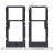 Sim Card Holder Tray For Samsung Galaxy Tab A7 Lite Silver - Maxbhi Com