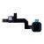 Fingerprint Sensor Flex Cable For Motorola Moto Z Force Black By - Maxbhi Com