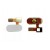 Fingerprint Sensor Flex Cable For Xiaomi Redmi Pro Silver By - Maxbhi Com