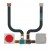 Fingerprint Sensor Flex Cable For Xiaomi Mi 8 Se Red By - Maxbhi Com