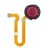 Fingerprint Sensor Flex Cable For Motorola One Hyper Wine By - Maxbhi Com