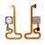 Fingerprint Sensor Flex Cable For Xiaomi Mi Mix 2s White By - Maxbhi Com