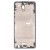 Lcd Frame Middle Chassis For Lg Q92 5g Black By - Maxbhi Com