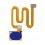Fingerprint Sensor Flex Cable For Oppo A11x Purple By - Maxbhi Com