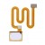 Fingerprint Sensor Flex Cable For Oppo A11x White By - Maxbhi Com
