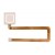Fingerprint Sensor Flex Cable For Huawei Ascend Mate7 Gold By - Maxbhi Com