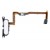 Fingerprint Sensor Flex Cable For Samsung Galaxy Alfa White By - Maxbhi Com