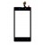 Touch Screen Digitizer For Lyf Flame 8 Black By - Maxbhi Com