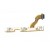 Volume Button Flex Cable For Lyf Flame 8 By - Maxbhi Com