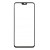 Replacement Front Glass For Huawei Honor 8x Black By - Maxbhi Com