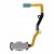 Fingerprint Sensor Flex Cable For Samsung Galaxy S7 Cdma Silver By - Maxbhi Com